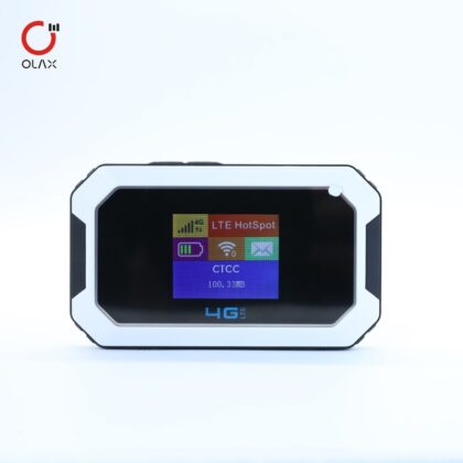 مودم OLAX MT80 | هات‌اسپات همراه 4G LTE با WiFi6، باتری ۳۰۰۰mAh و صفحه نمایش LCD